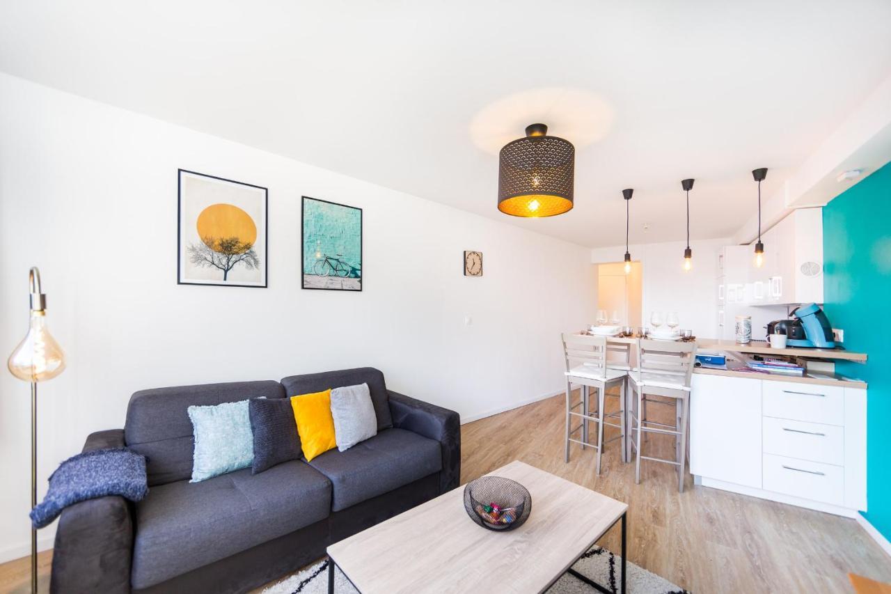 Splendide Appartement Rennes Centre + Parking Eksteriør billede