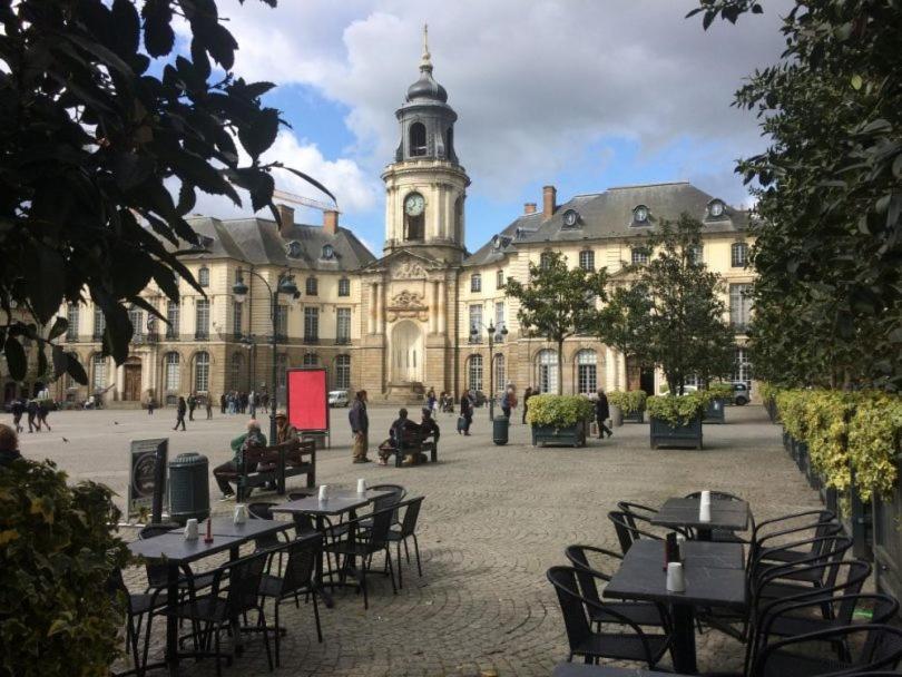 Splendide Appartement Rennes Centre + Parking Eksteriør billede