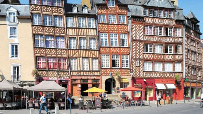 Splendide Appartement Rennes Centre + Parking Eksteriør billede