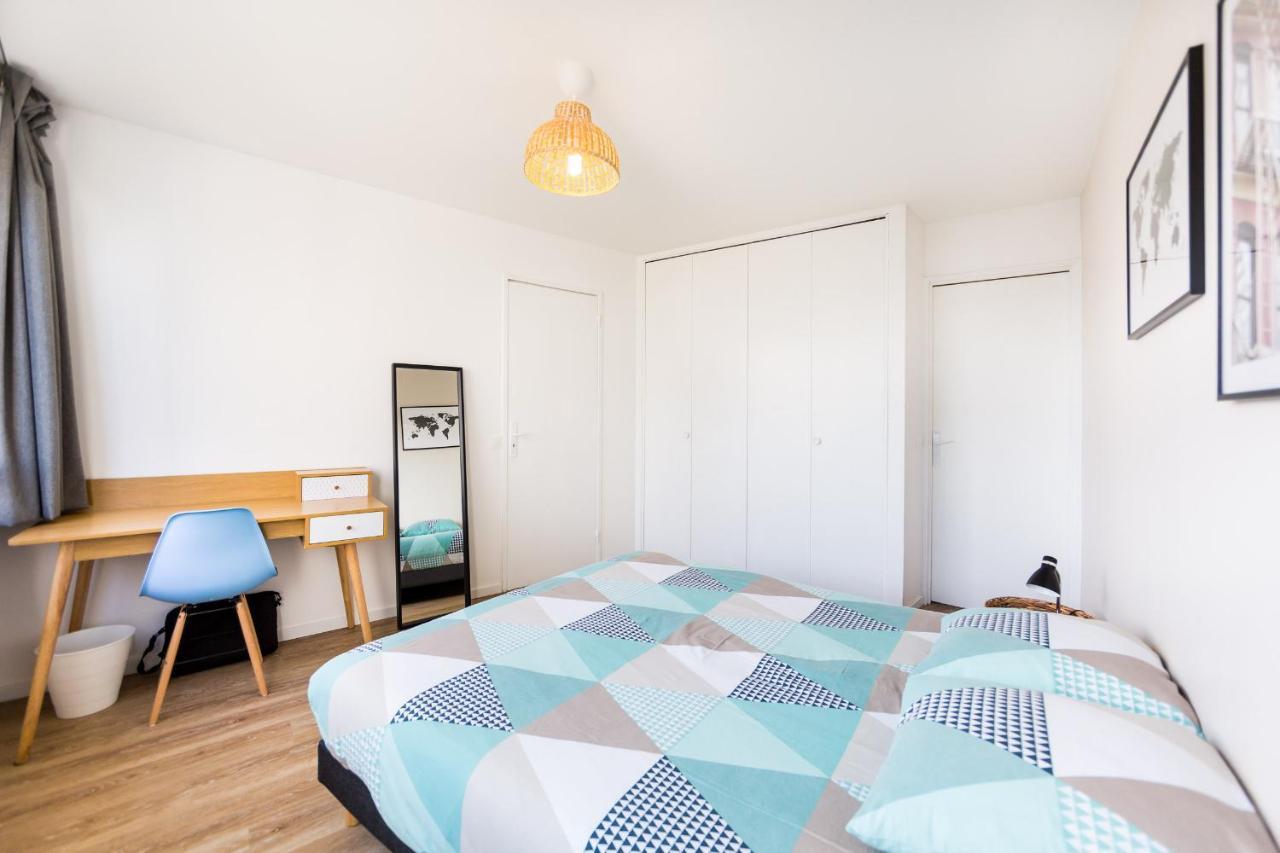 Splendide Appartement Rennes Centre + Parking Eksteriør billede
